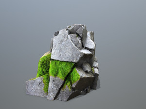 Mountain face 3D मॉडल