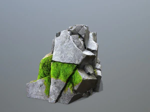 Mountain face 3D Model