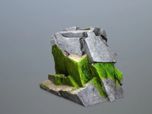 Mountain face 3D Model