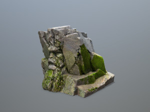 Mountain face 3D मॉडल