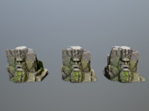 Mountain face 3D मॉडल