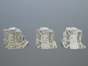 Mountain face 3D Model