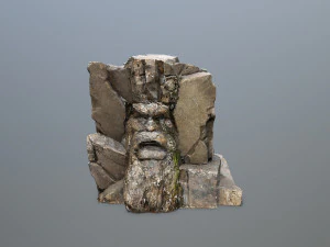 Mountain face 3D Model