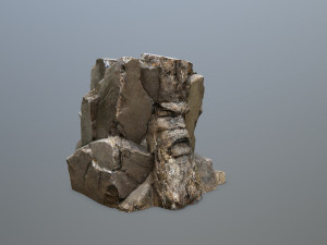 Mountain face 3D 模型