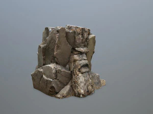 Mountain face 3D Model