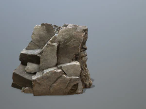 Mountain face 3D Model