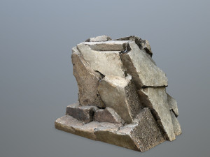Mountain face 3D 模型