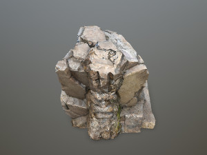 Mountain face 3D 模型