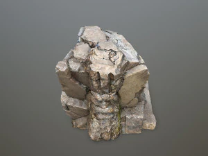 Mountain face 3D Model
