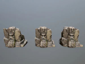 Mountain face 3D Model