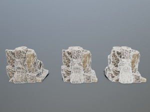 Mountain face 3D 模型