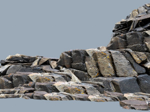 Cliff rocks 3D मॉडल