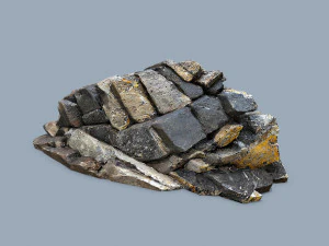 Cliff rocks 3D Model