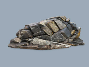 Cliff rocks 3D Model