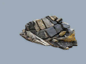 Cliff rocks 3D Model