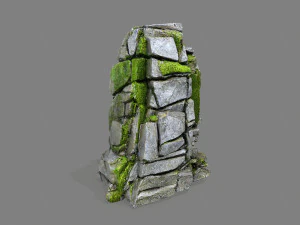 Cliff rocks 3D Model