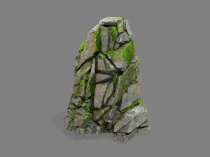 Cliff rocks 3D Model