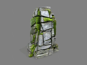 Cliff rocks 3D Model