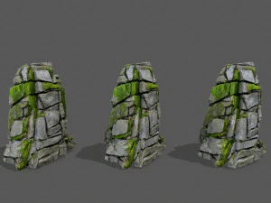 Cliff rocks 3D Model