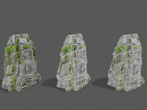 Cliff rocks 3D Model