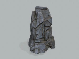 Cliff rocks 3D Model