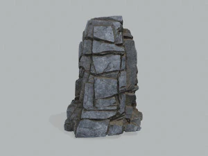 Cliff rocks 3D Model