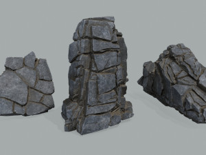 Cliff rocks Modelo 3D