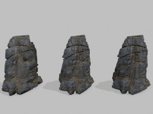 Cliff rocks Modelo 3D