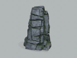 Cliff rocks 3D Model
