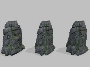 Cliff rocks 3D मॉडल