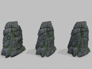 Cliff rocks 3D Model