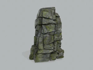 Cliff rocks 3D Model