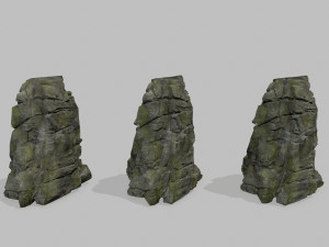 Cliff rocks 3D Модель