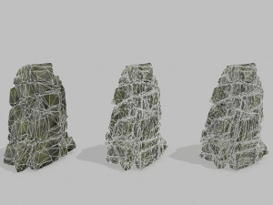 Cliff rocks 3D Модель
