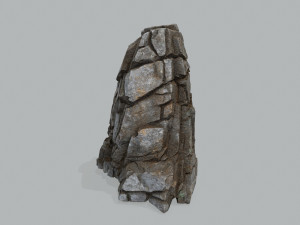 Cliff rocks Model 3D