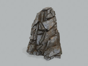 Cliff rocks Model 3D