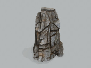 Cliff rocks Model 3D