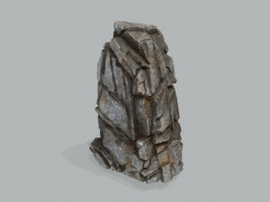 Cliff rocks Model 3D