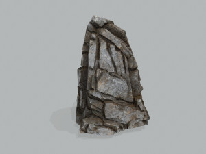 Cliff rocks Model 3D