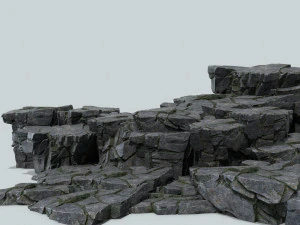 Rocce della scogliera Modello 3D