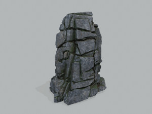 Cliff rocks 3D Model