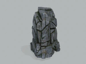 Cliff rocks 3D Model