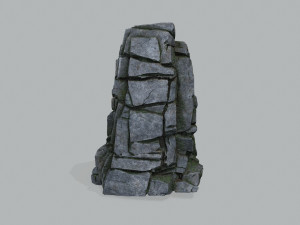 Cliff rocks 3D Model