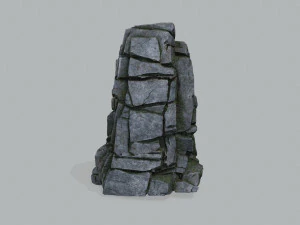 Cliff rocks 3D Model