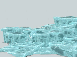 Buz u&ccedil;urum 3D Model