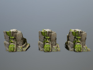 Mountain Face 3D Model
