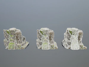 Mountain Face 3D Model