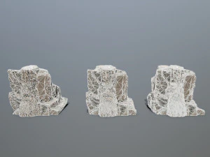 Mountain Face 3D Model