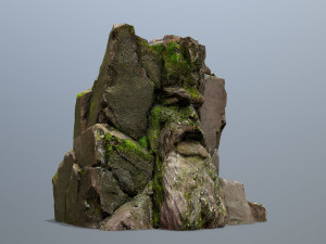 Mountain Face Modèle 3D