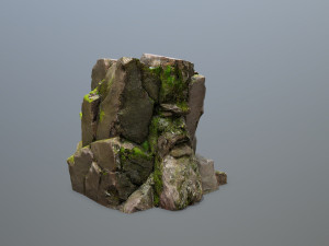 Mountain Face Modèle 3D